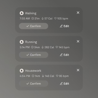 Automatic activity detection